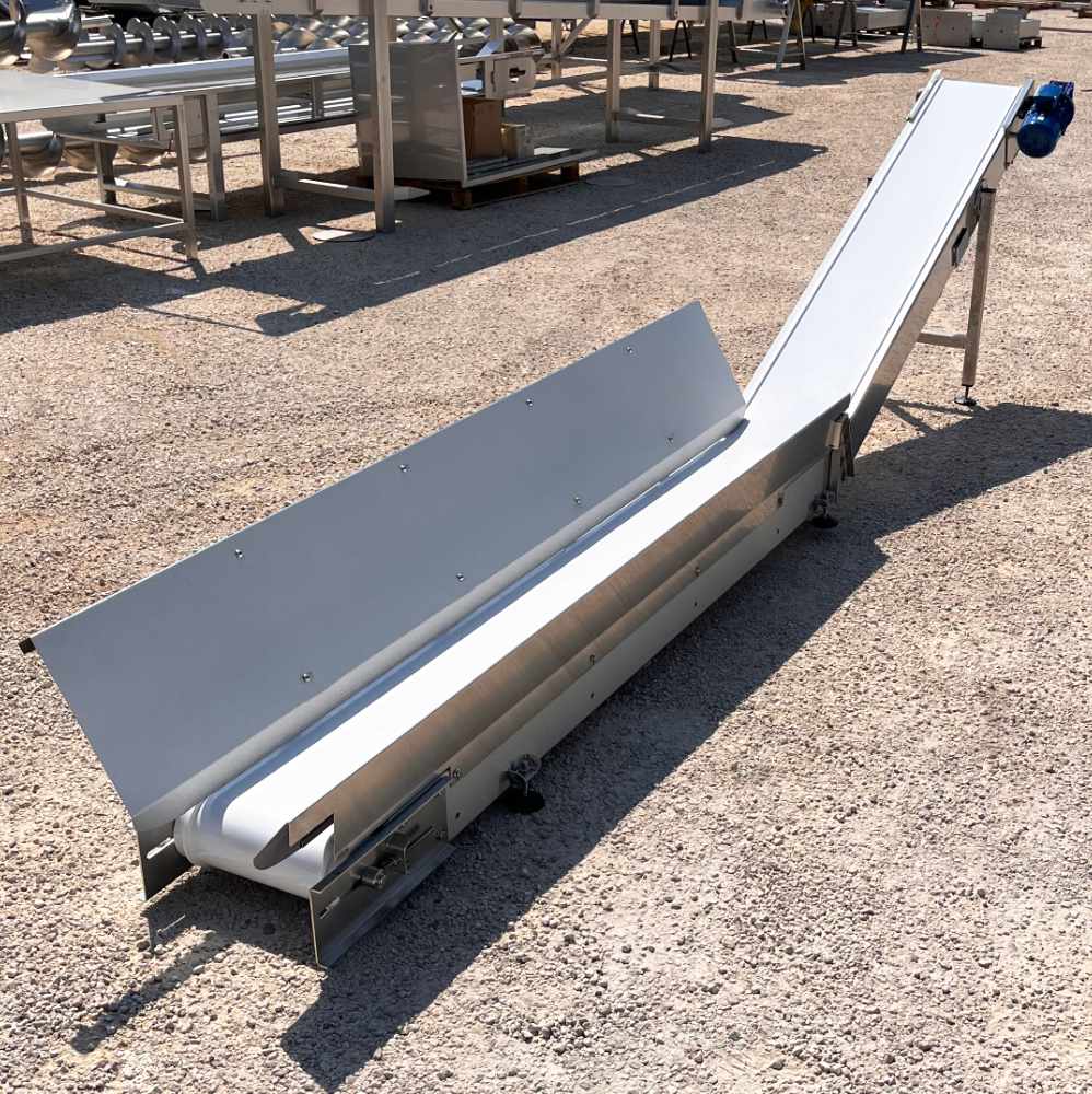 Tapis transporteurs farine fossile